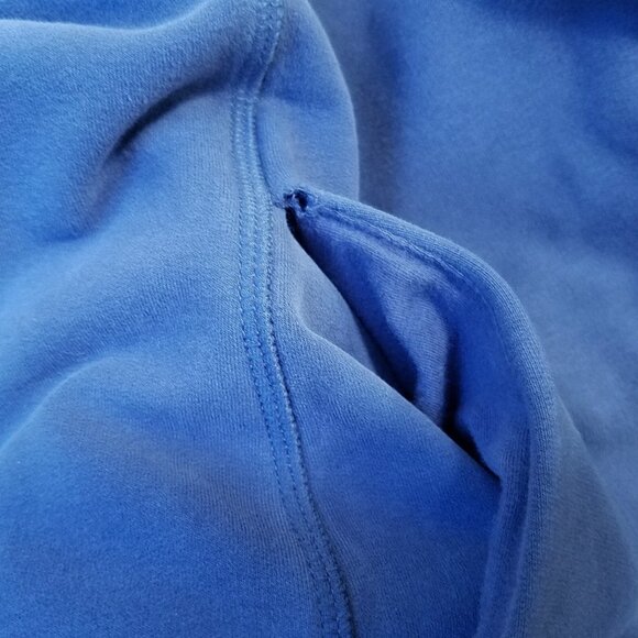 Lululemon Awareness Wrap Blue Snap Button Neck Sweater Jacket Size 4 XS - Picture 10 of 10